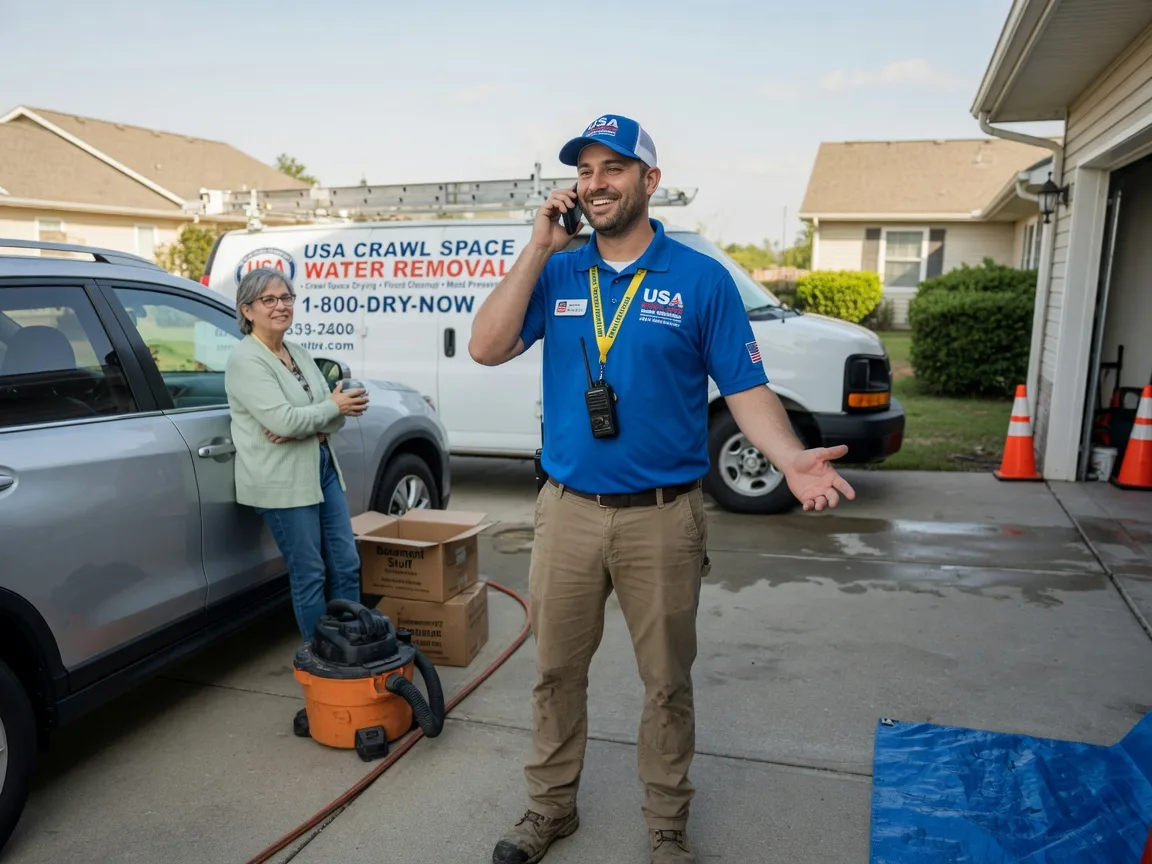Crawl Space Water Removal College Corner, OH FAQs